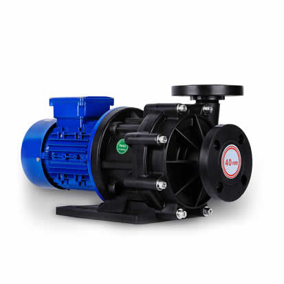Does the magnetic drive pump have positive and negative rotation