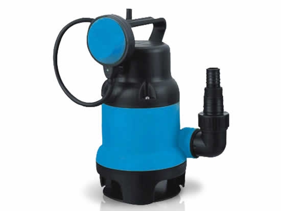 Plastic Body 1hp Sewage Garden Mini Submersible Water Pump With Float Switch