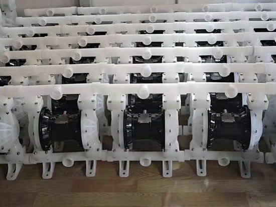 Aluminium Alloy Air Diaphragm Pump For High Viscosity Liquid