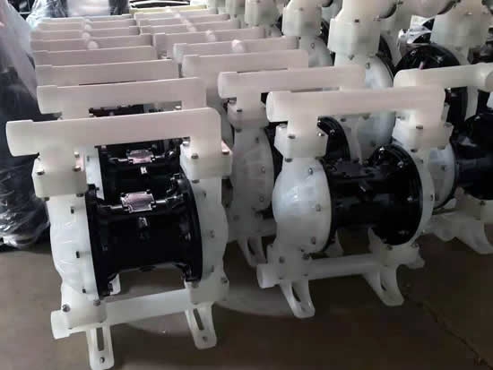 Aluminium Alloy Air Diaphragm Pump For High Viscosity Liquid